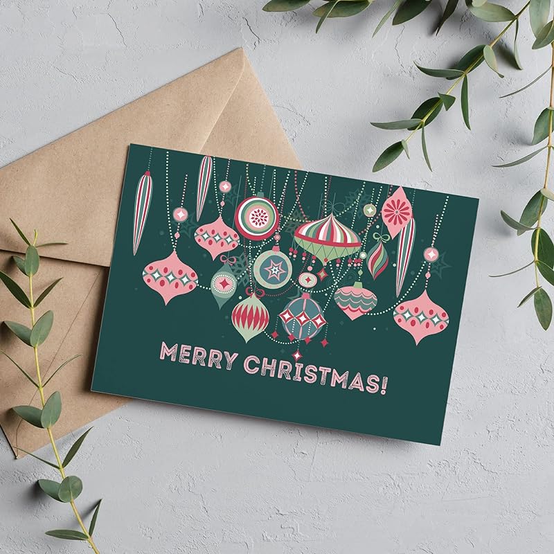 Holiday Ornaments Greeting Card