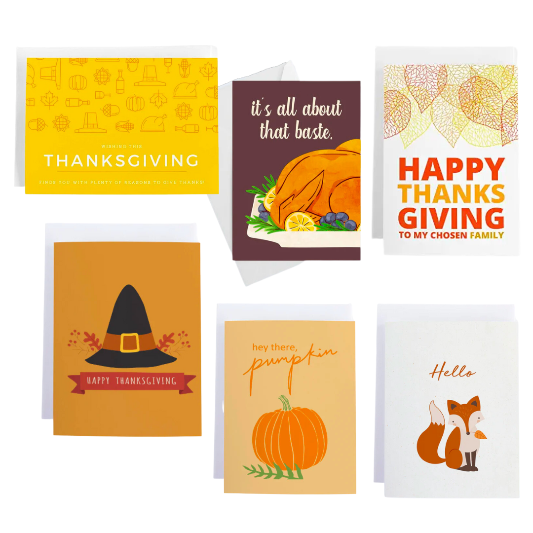 Thanksgiving Card Bundle (Set of 6)