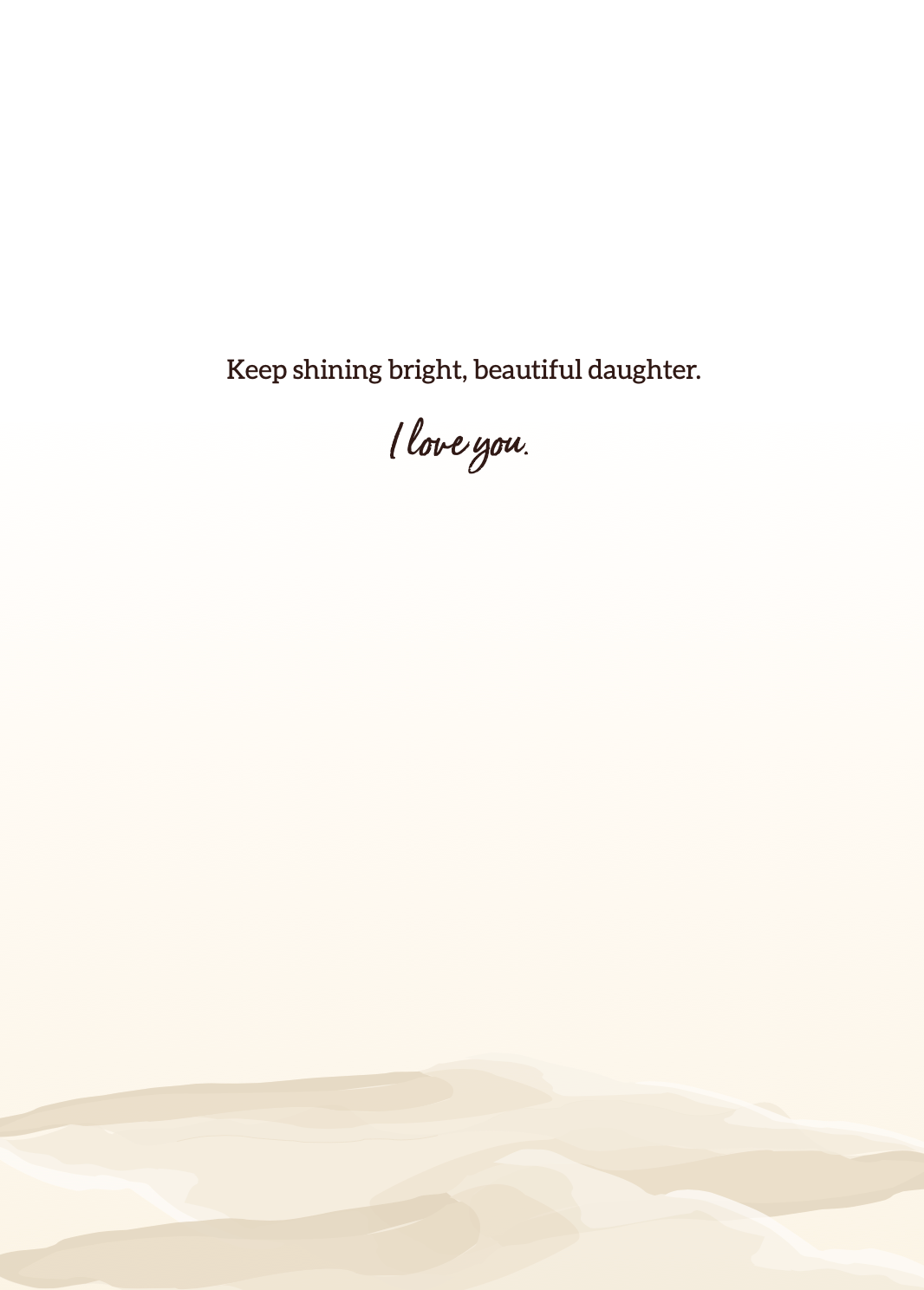 Proud to be your Dad