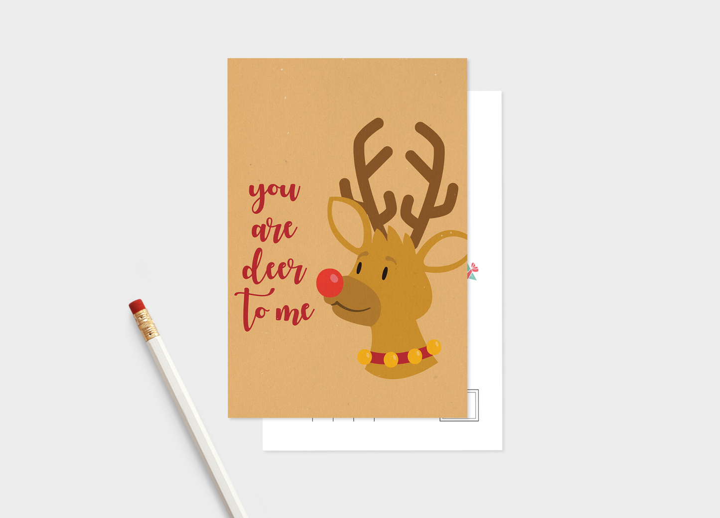 Christmas & Holiday Postcard, Set Of 5 or 10 Note Cards.