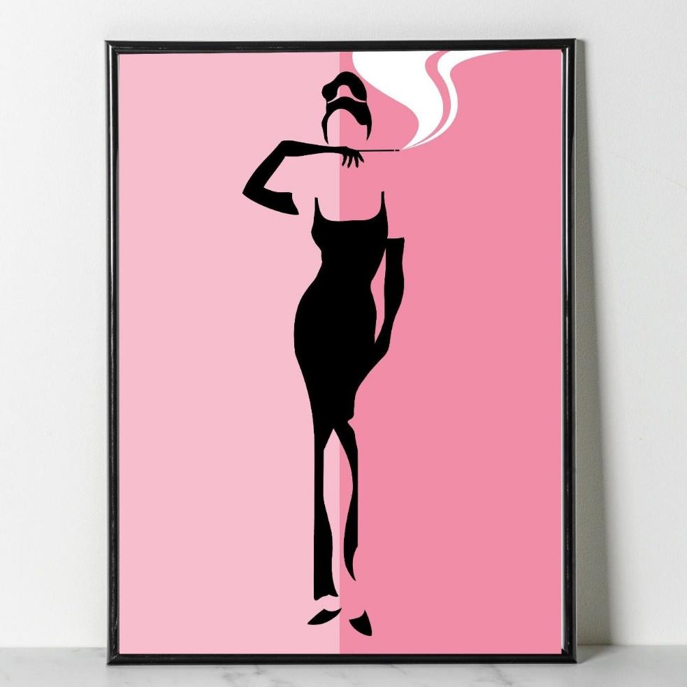 Breakfast At Tiffany's Art Print - Wall Decor - Wall Art.
