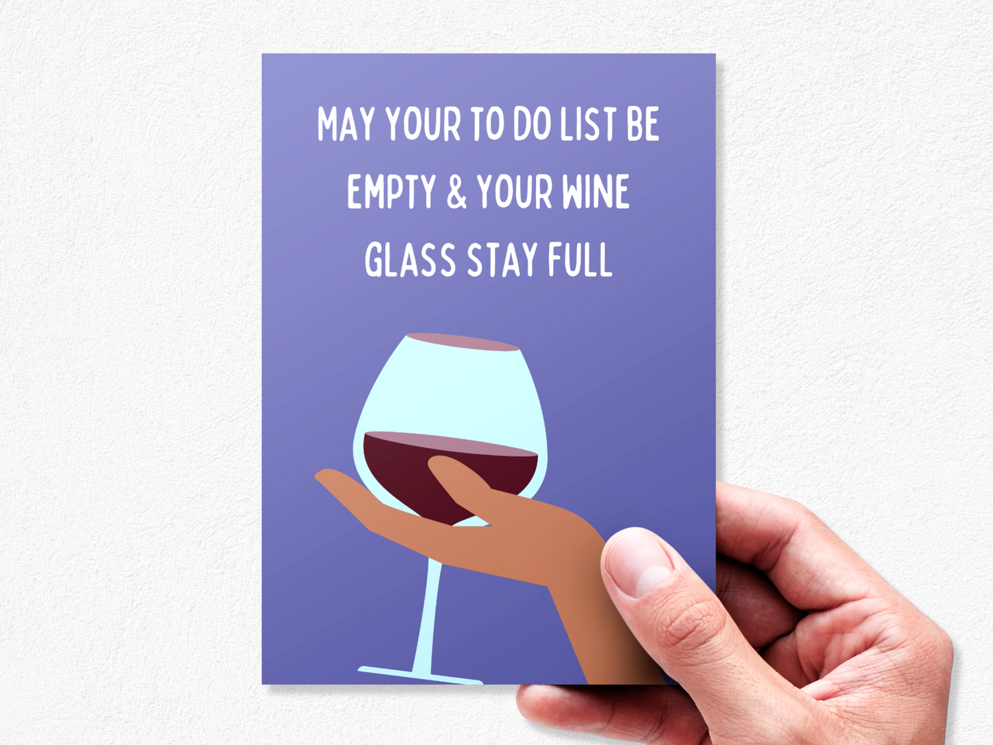 A Mother's Day Toast - Happy Mother's Day Greeting Card