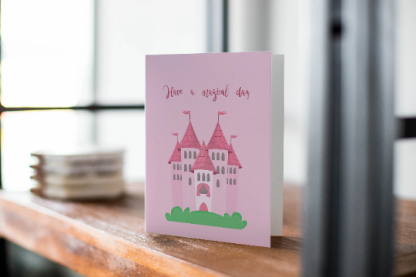 Have A Magical Day - Princess Kids Birthday Greeting Card