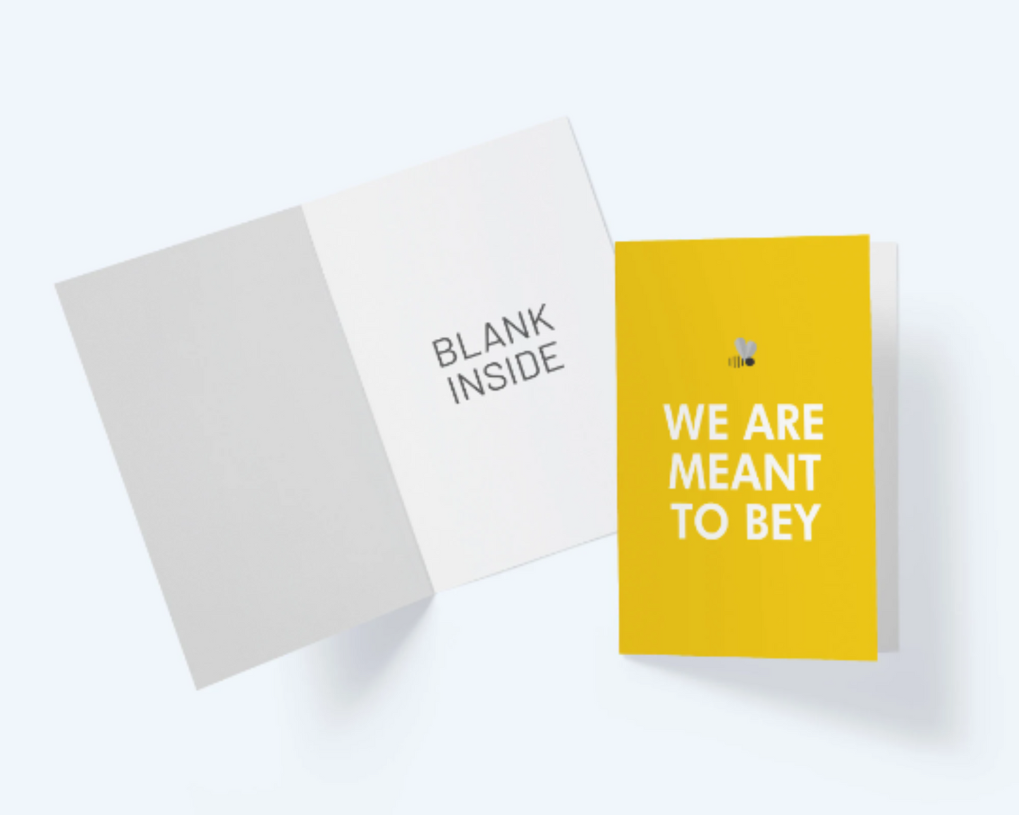 We Are Meant To Bey - Love and Romance Greeting Card