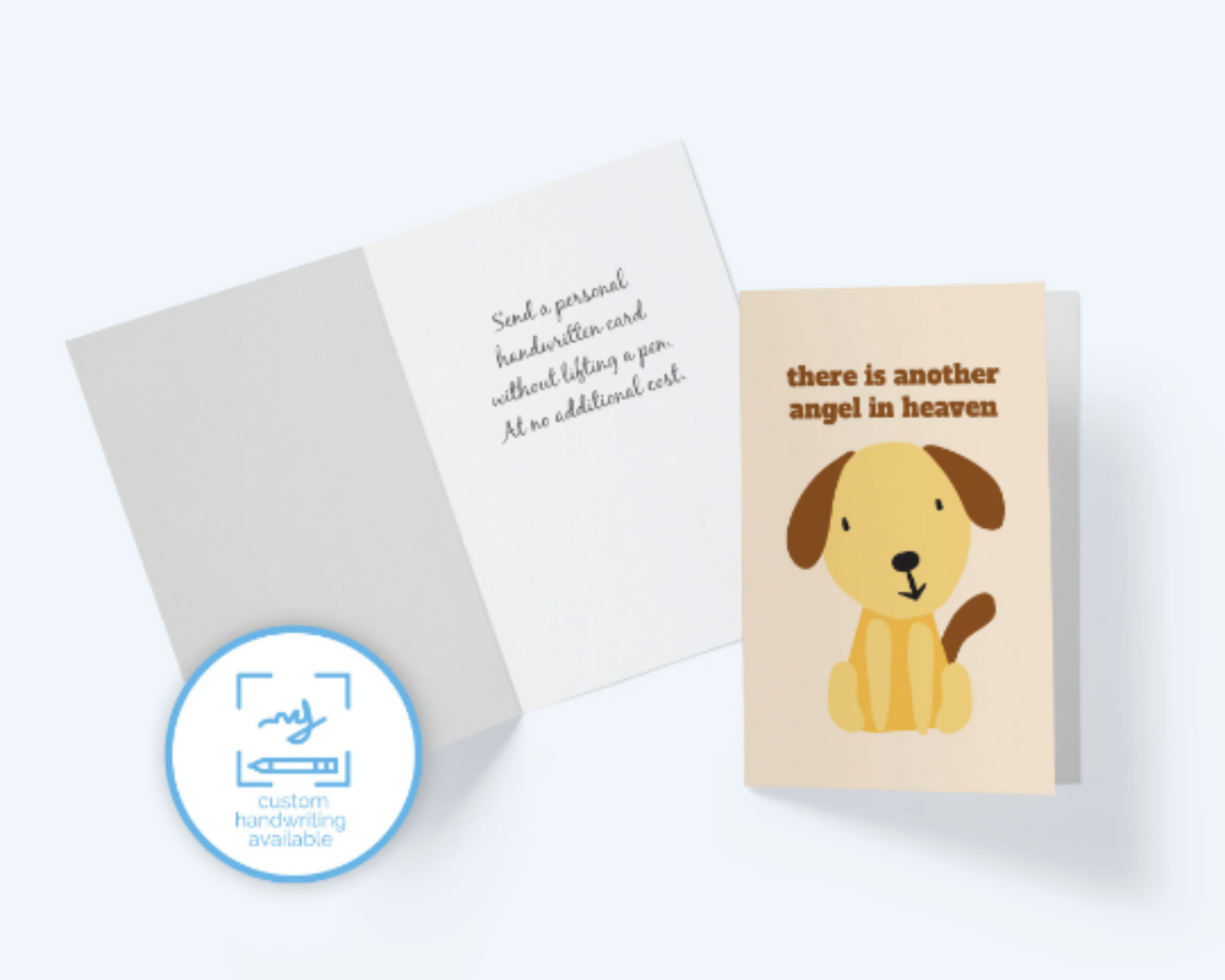 There Is Another Angel In Heaven - Pet Sympathy Greeting Card