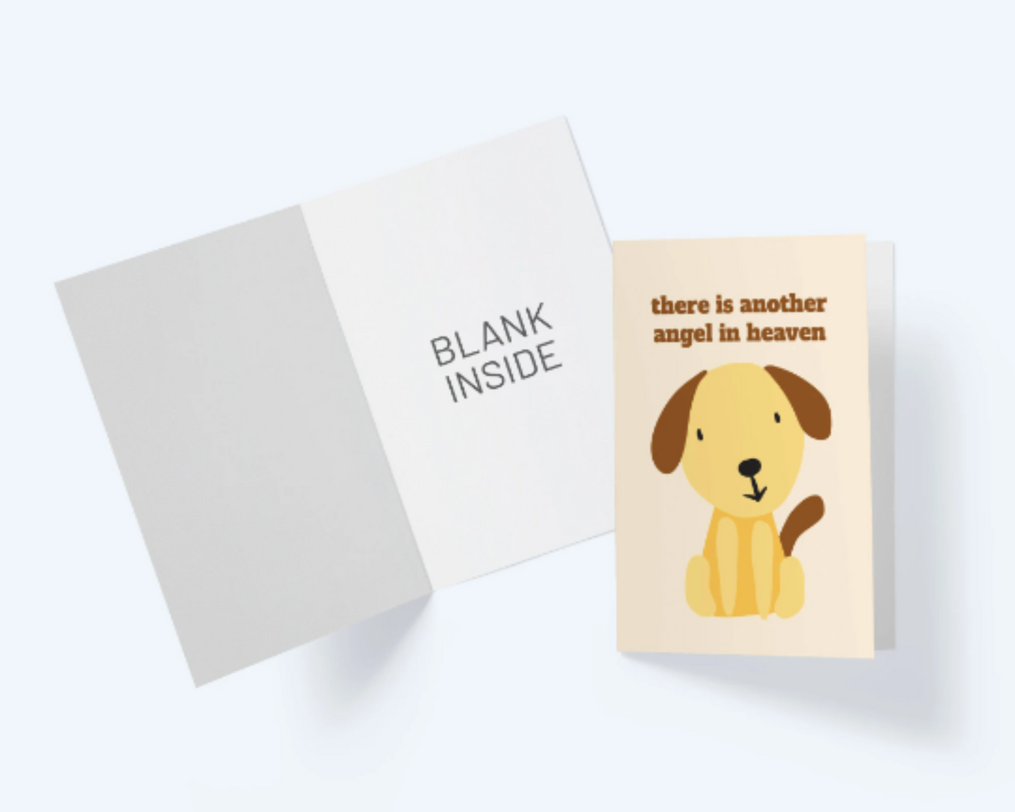 There Is Another Angel In Heaven - Pet Sympathy Greeting Card