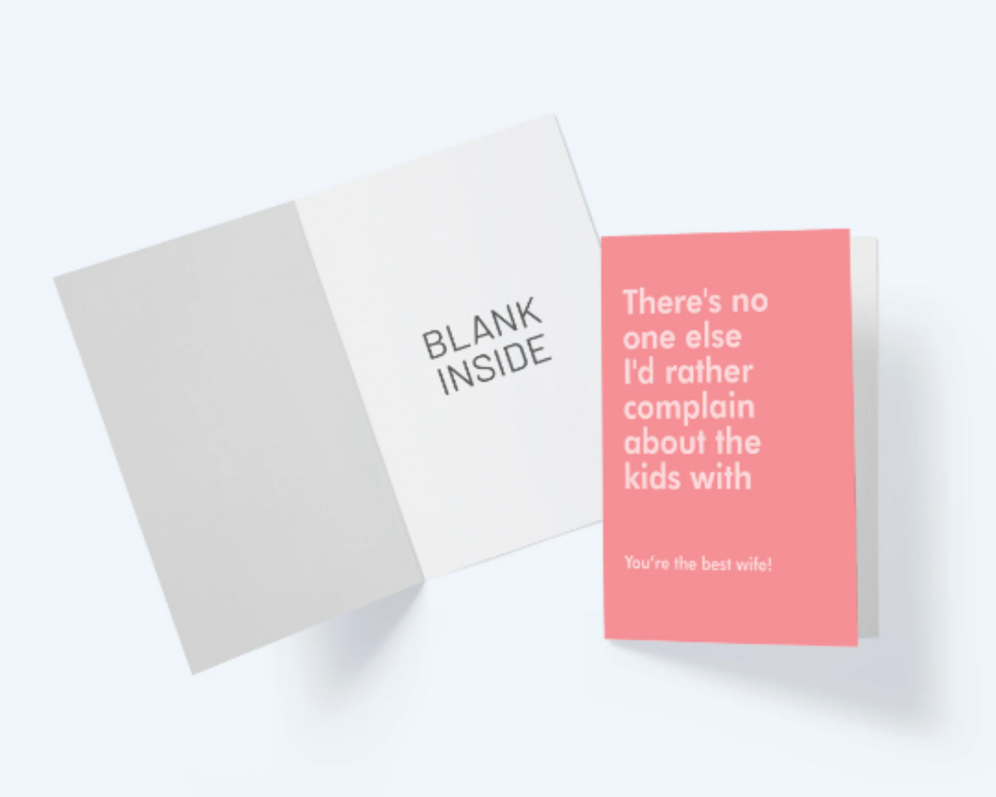 There's No One Else I'd Rather Complain About The Kids With