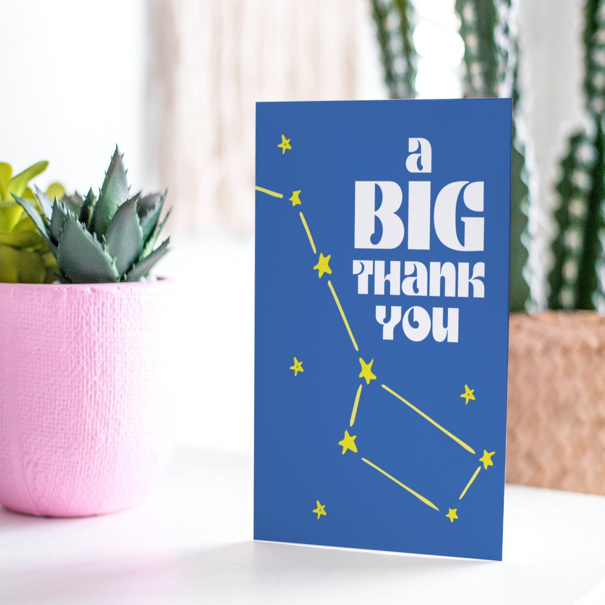 A Big Thank You - Thank You Greeting Card.