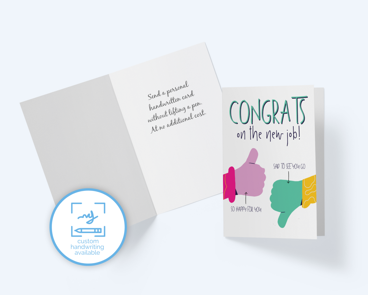 Congratulations Greeting Card: New Job Card.