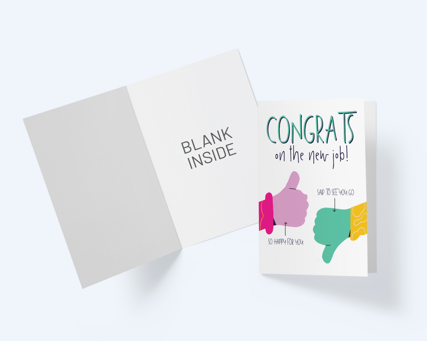 Congratulations Greeting Card: New Job Card.