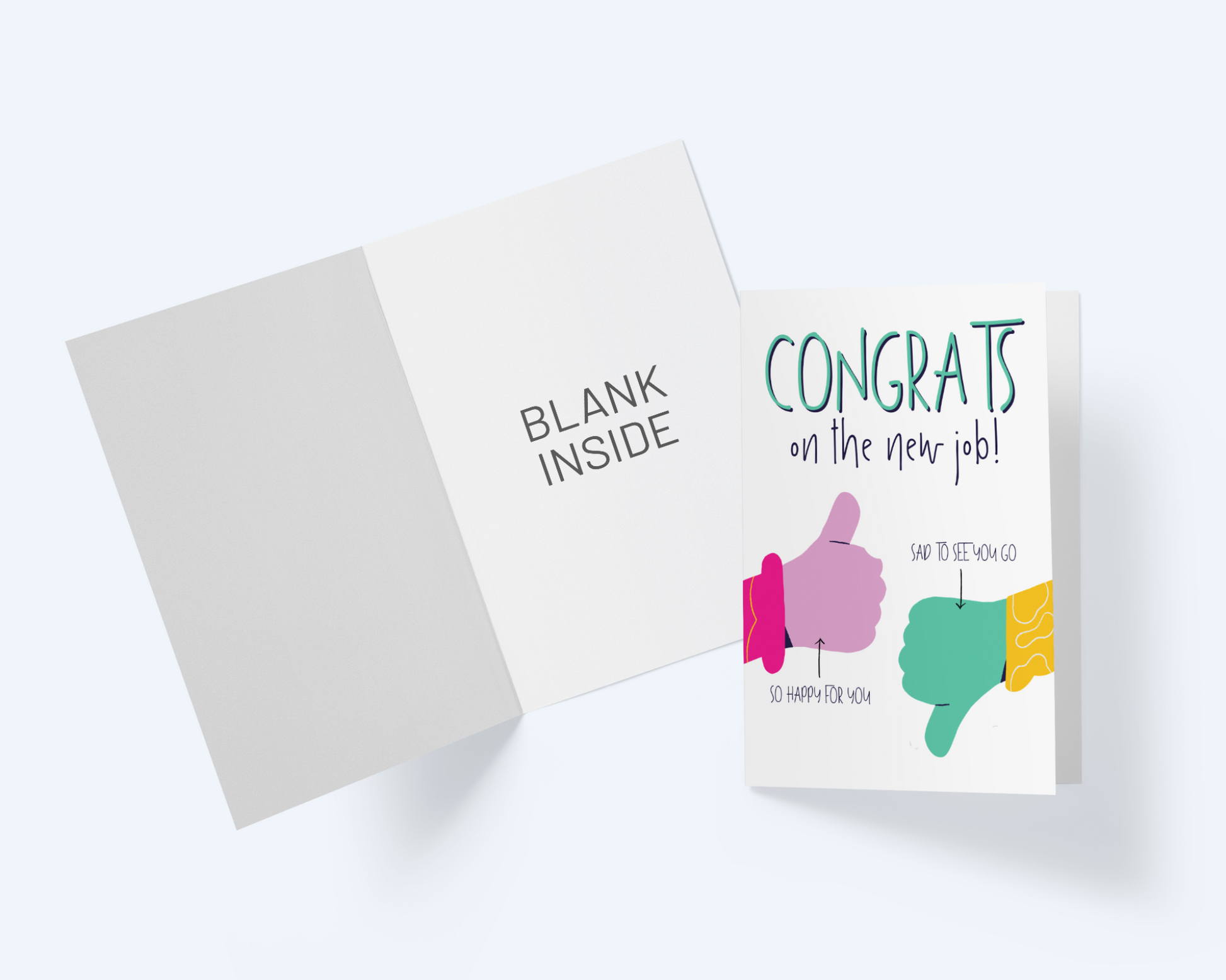 Congratulations Greeting Card: New Job Card.