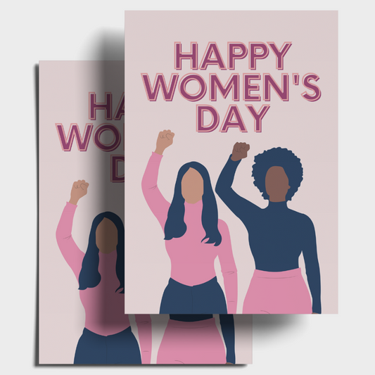 Solidarity Women's Day Postcard Pack Of 5 Or 10.