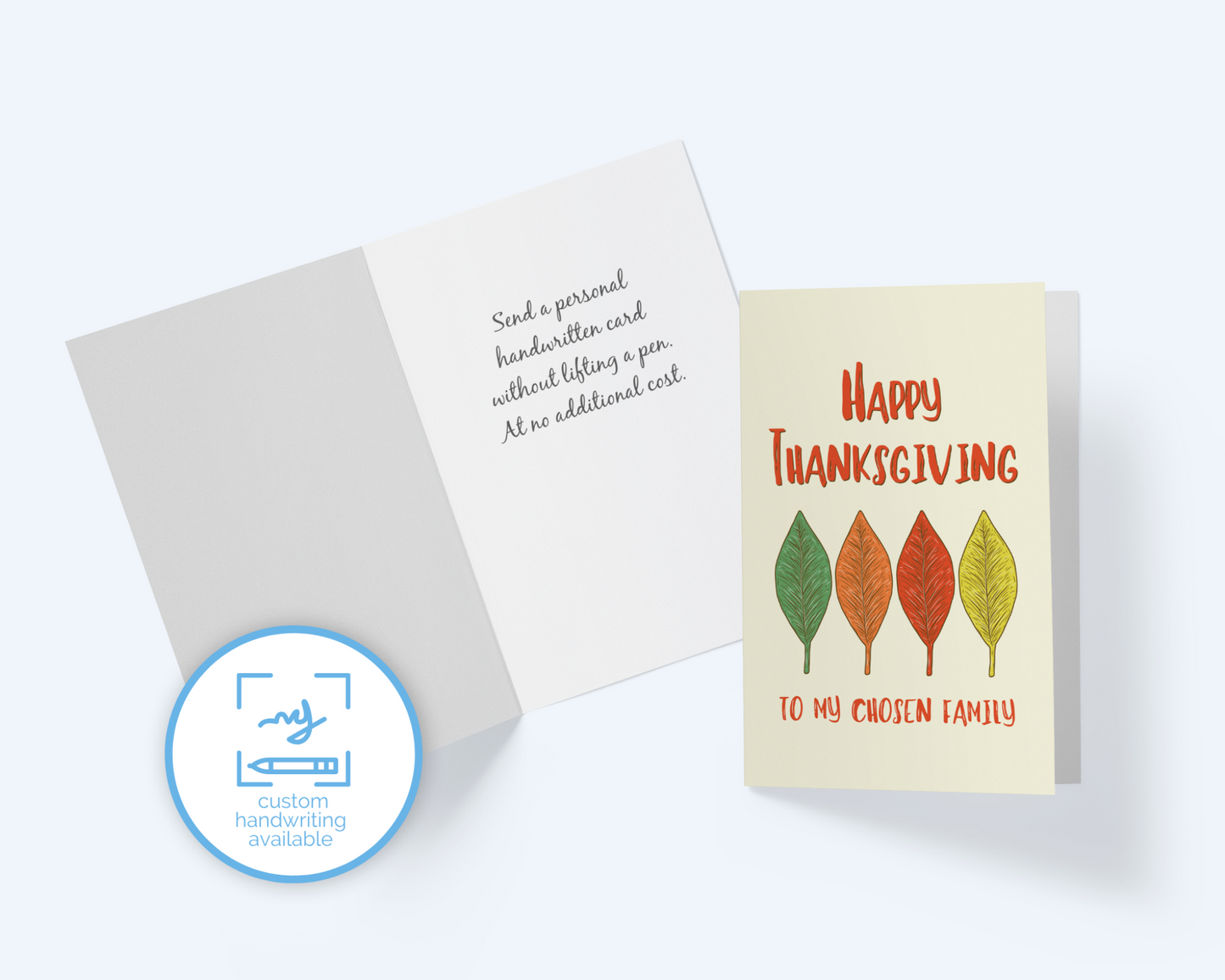 Happy Thanksgiving, Greeting Cards, Thanksgiving Note Card, LBGTQ Cards.