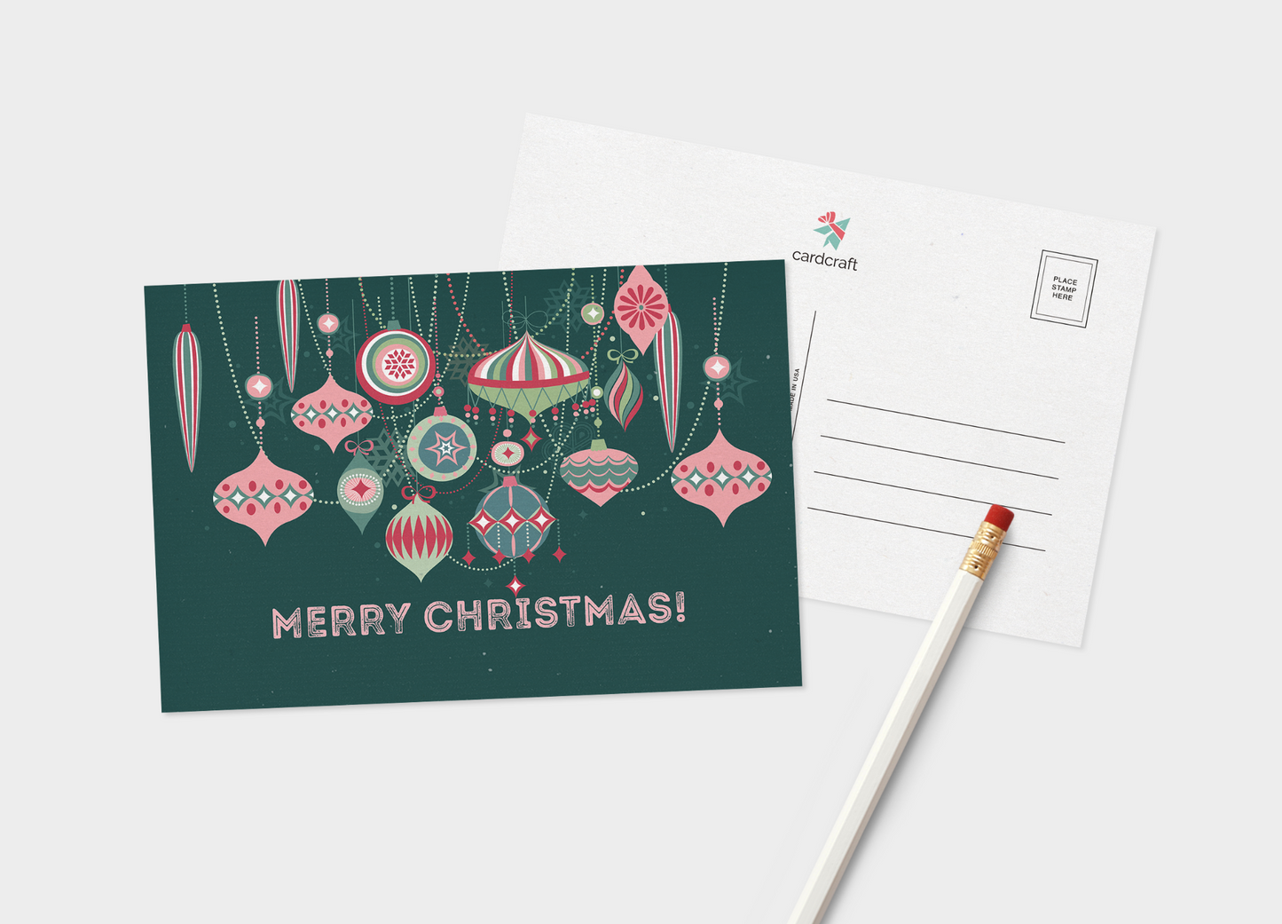 Happy Holidays Postcard Bundle 5 or 10 Postcards Christmas Postcards.