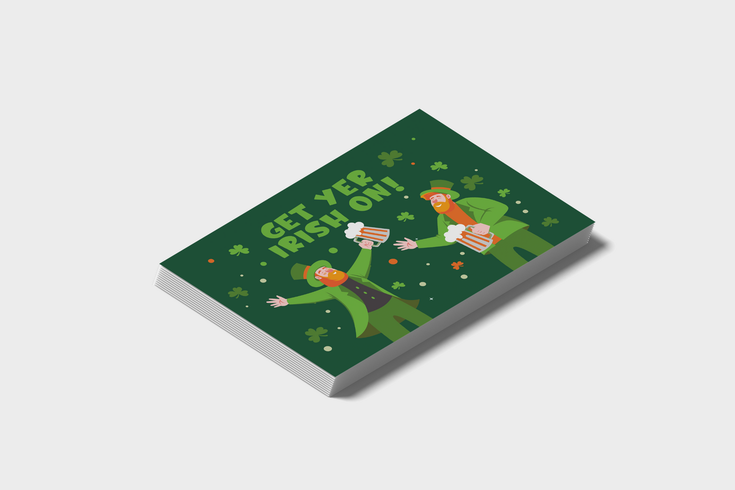 Get Yer Irish On! Postcard Bundle: Pack Of 5 or 10 Postcards.
