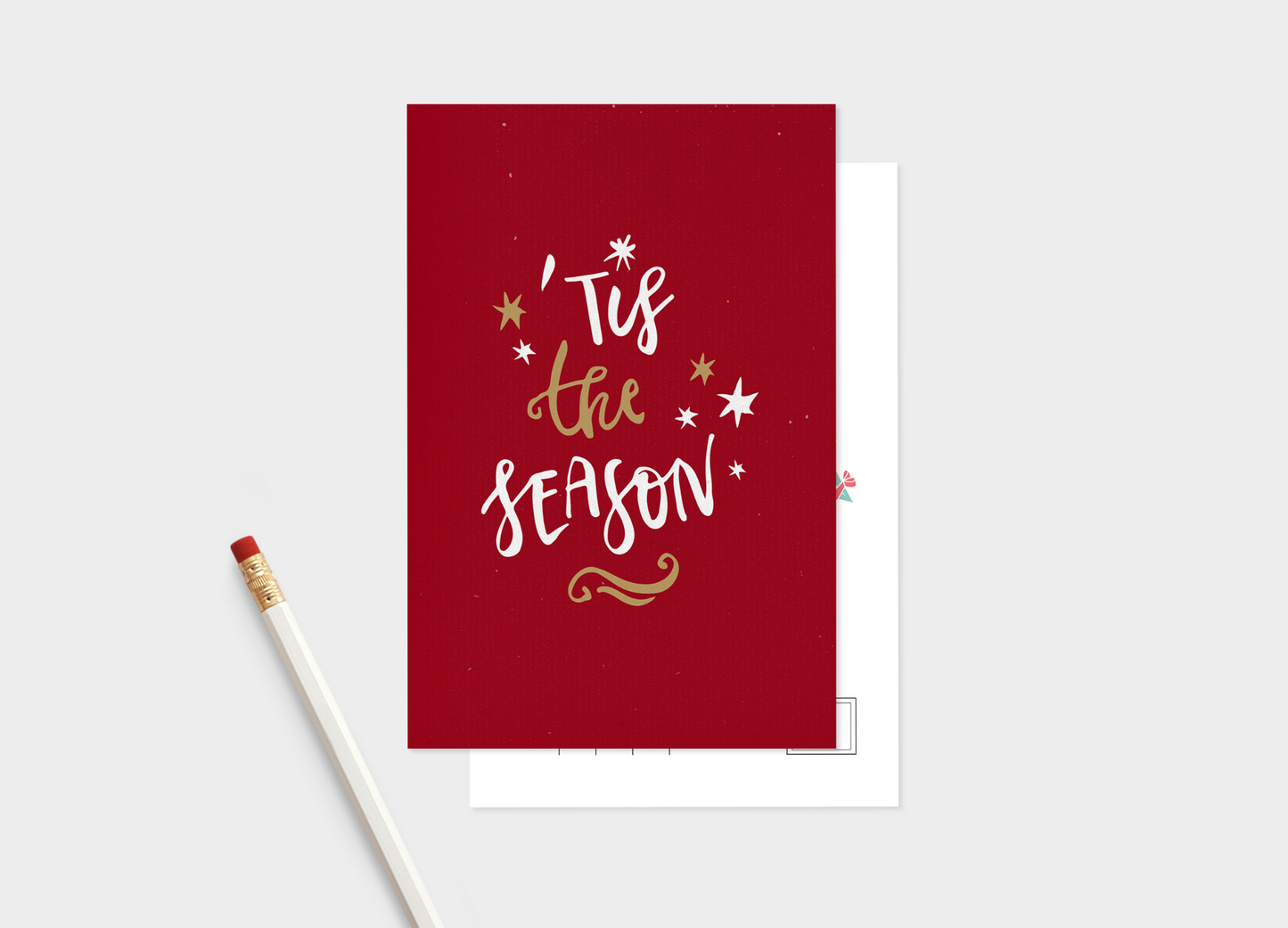 Happy Holidays Postcard Bundle 5 or 10 Postcards Christmas Postcards.
