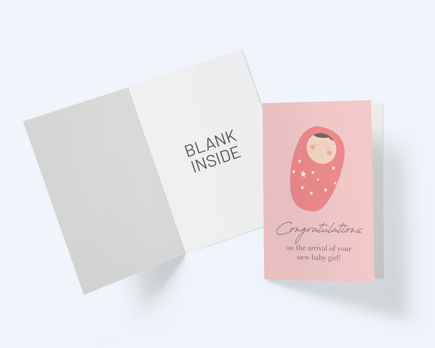 Congratulations On The Arrival of Your New Baby Girl.