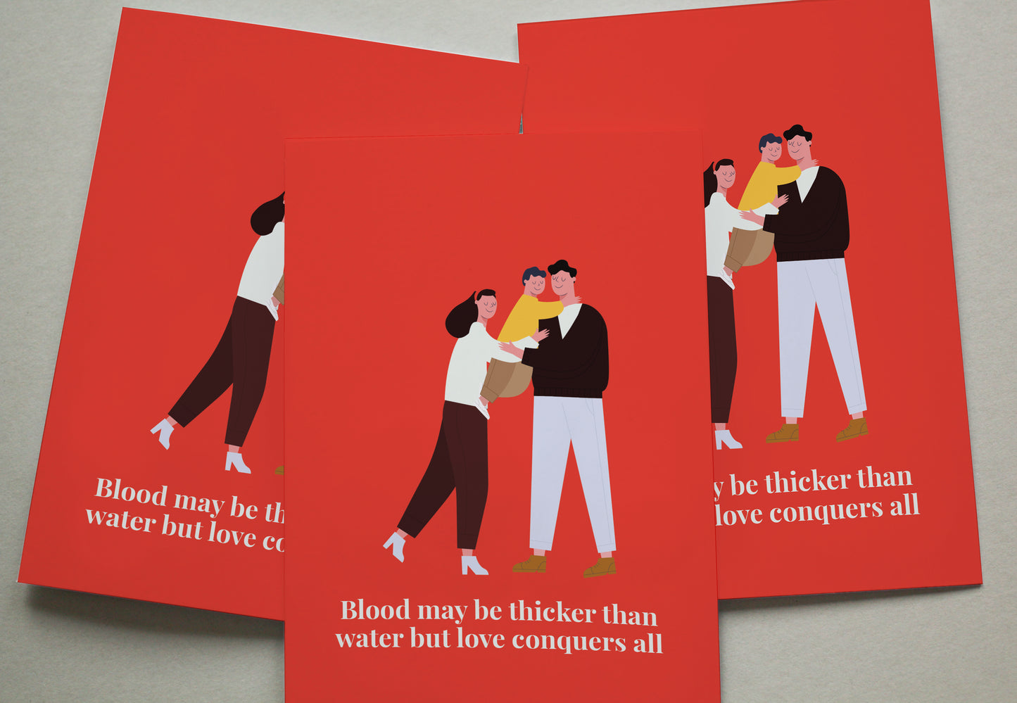 Love Conquers All - Greeting Card