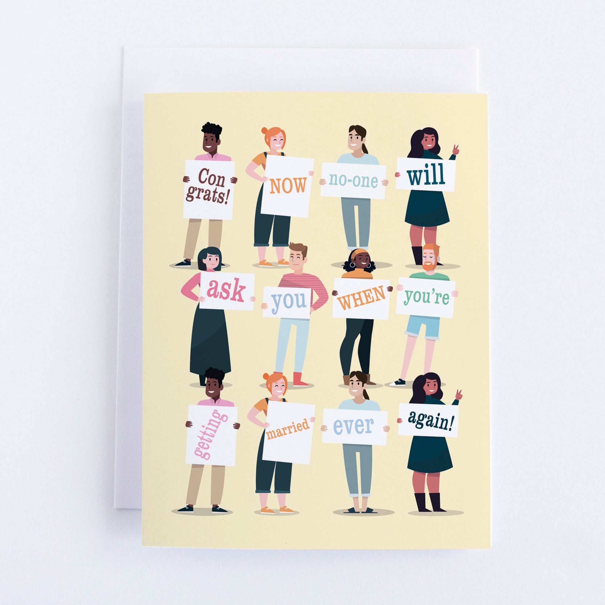 No More Questions, Congrats! – CardCraft