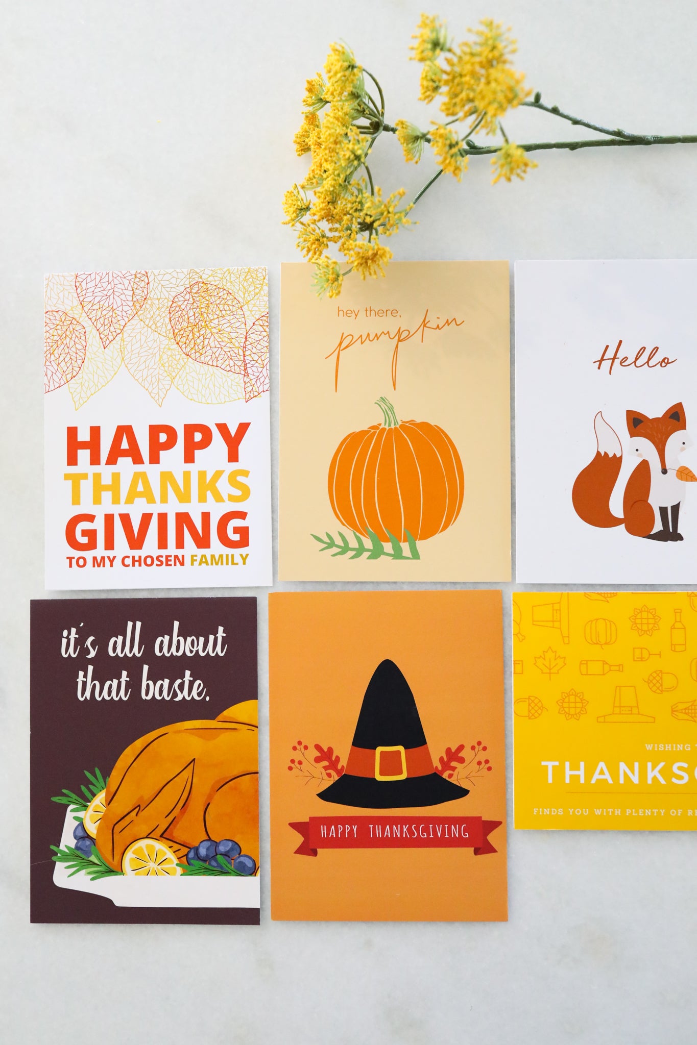 Thanksgiving Card Bundle (Set of 6)