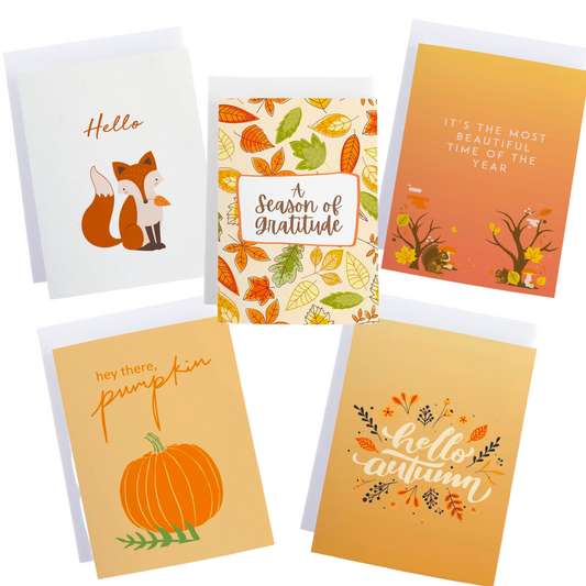 Fall Greeting Card Bundle