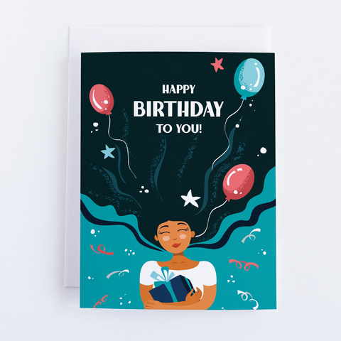 Wish Her a Happy Birthday - Happy Birthday Card