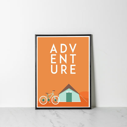 Adventure Art Print - Wall Decor - Wall Art.