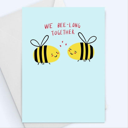 We Bee-long Greeting Card