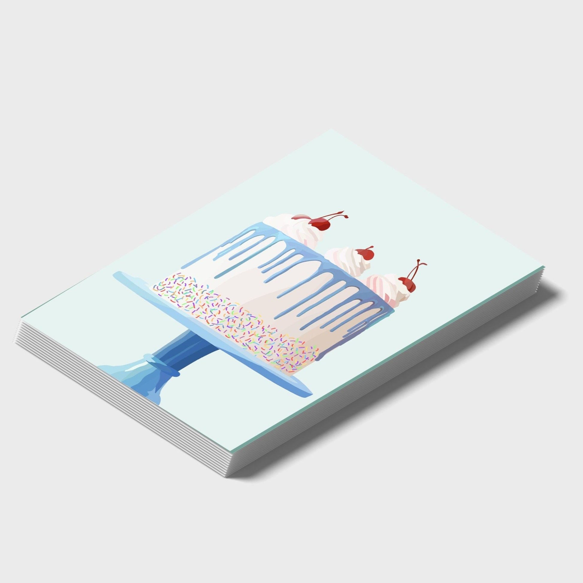 Birthday Cake Postcard Set - Erin Erin Drazdzinski.