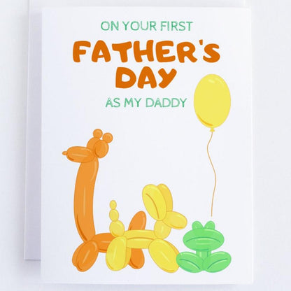 On Your First Father's Day As My Daddy - Father's Day Card.