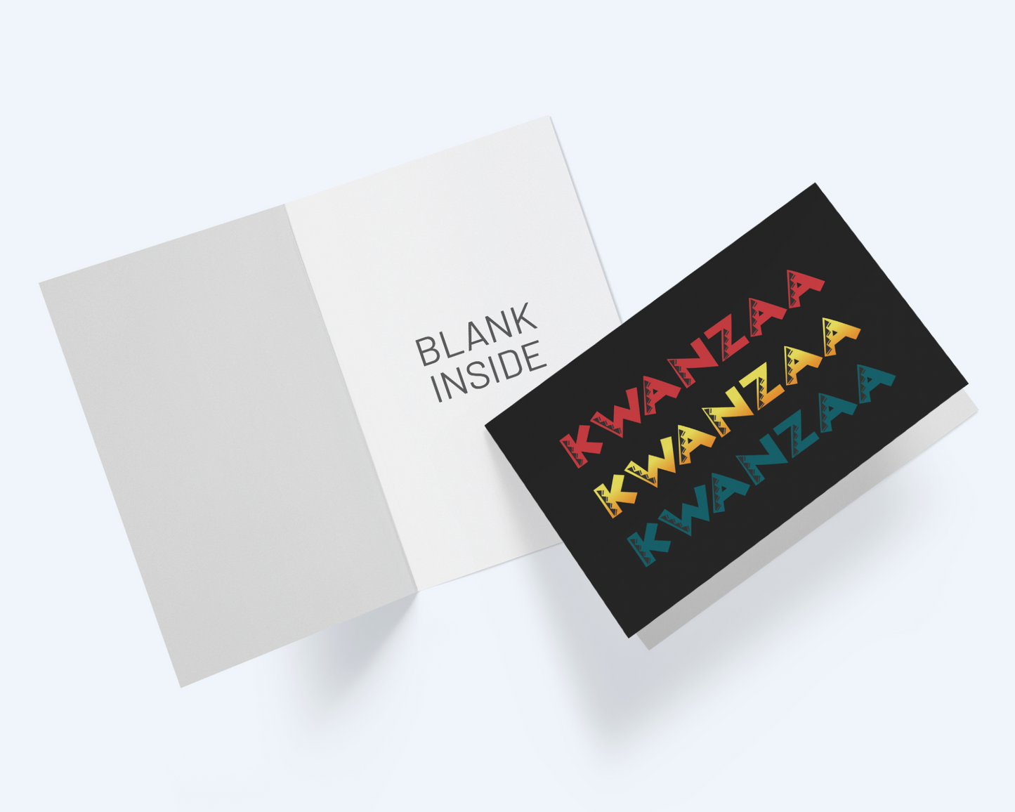 Happy Kwanzaa Greeting Card, Kwanzaa Notecard.