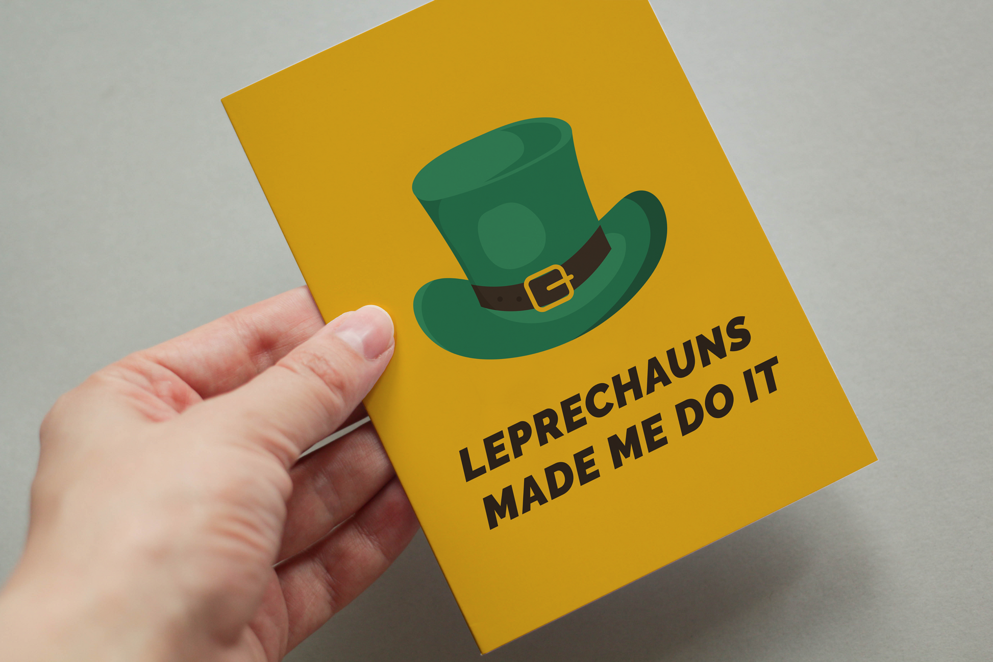 St. Patrick's Day: Leprechaun's Made Me Postcard Bundle - Pack Of 5 or 10.