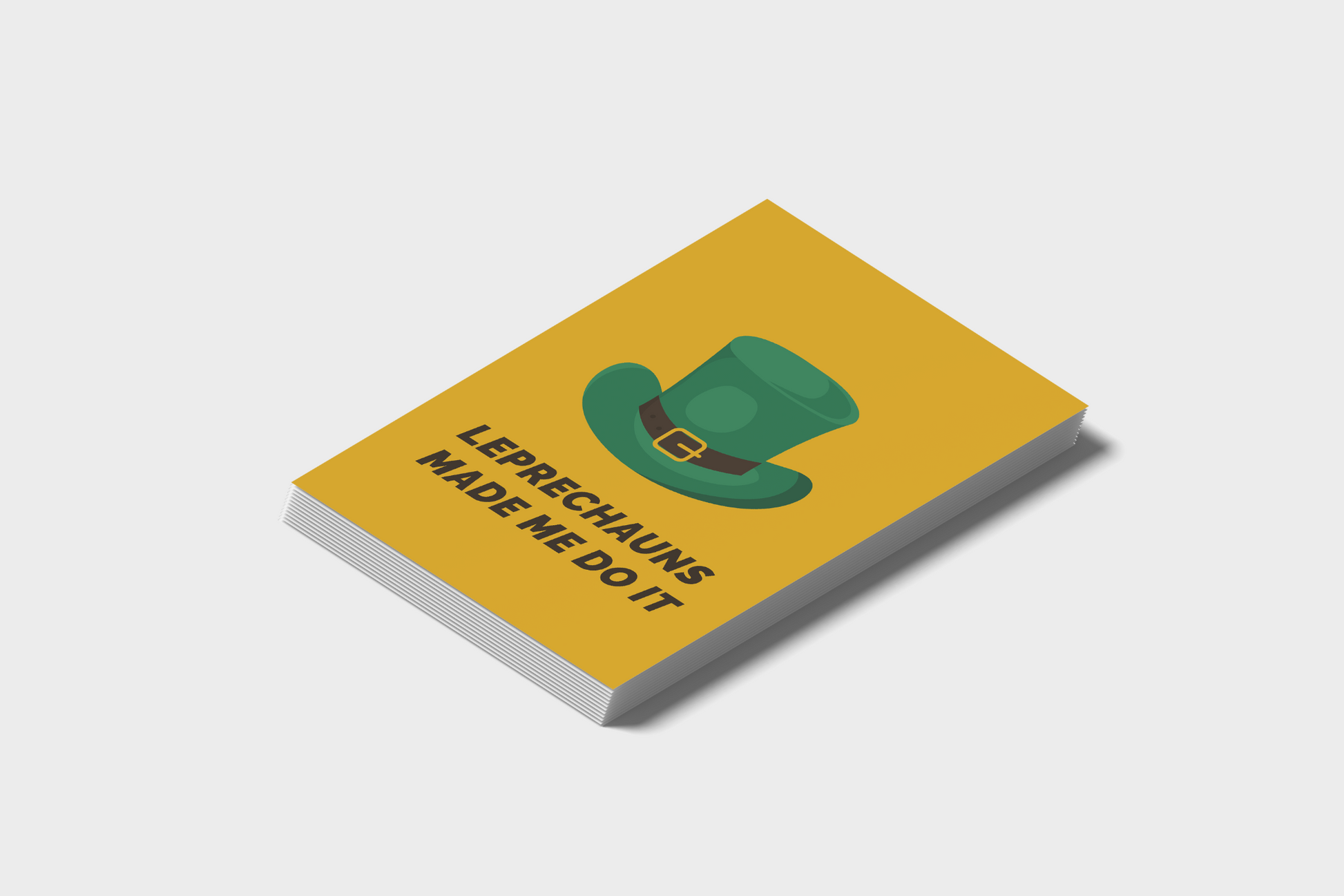 St. Patrick's Day: Leprechaun's Made Me Postcard Bundle - Pack Of 5 or 10.