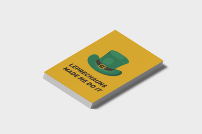 St. Patrick's Day: Leprechaun's Made Me Postcard Bundle - Pack Of 5 or 10.