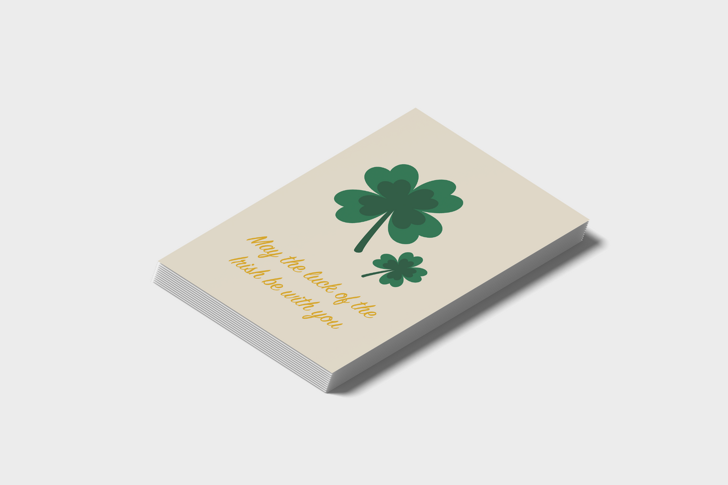 Luck Of The Irish Postcard Pack: Pack Of 5 Or 10 Postcards.