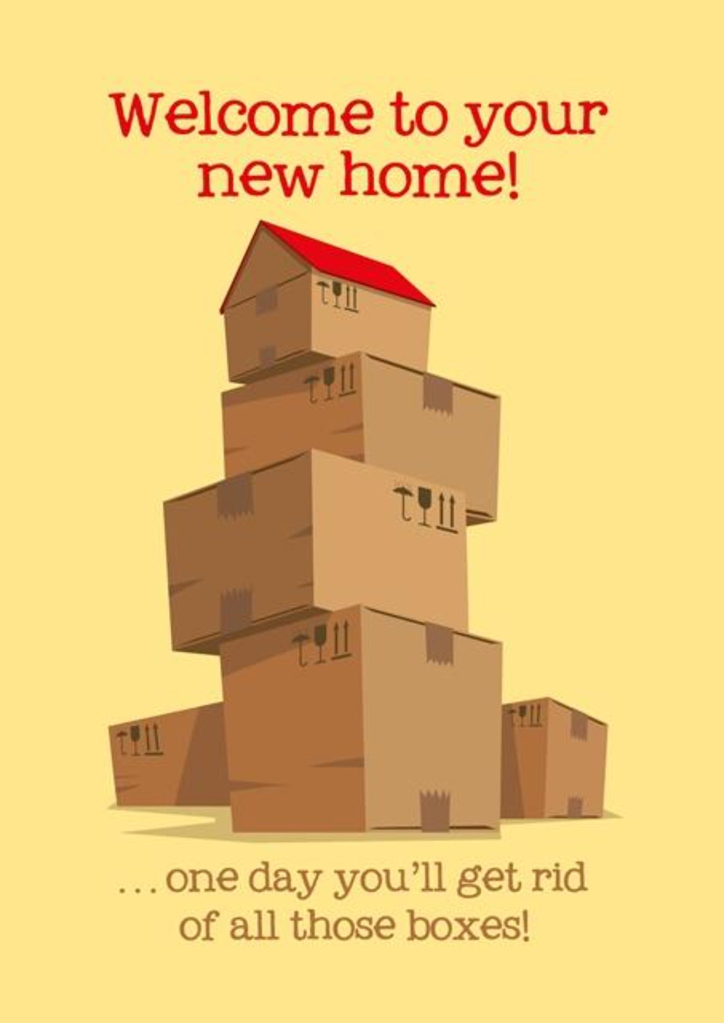 To Your New Home Card! Congratulations Greeting Card CardCraft