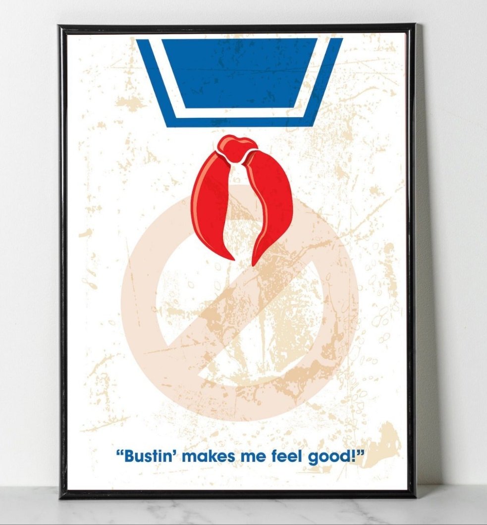 Ghostbusters Art Print - Wall Decor - Wall Art.