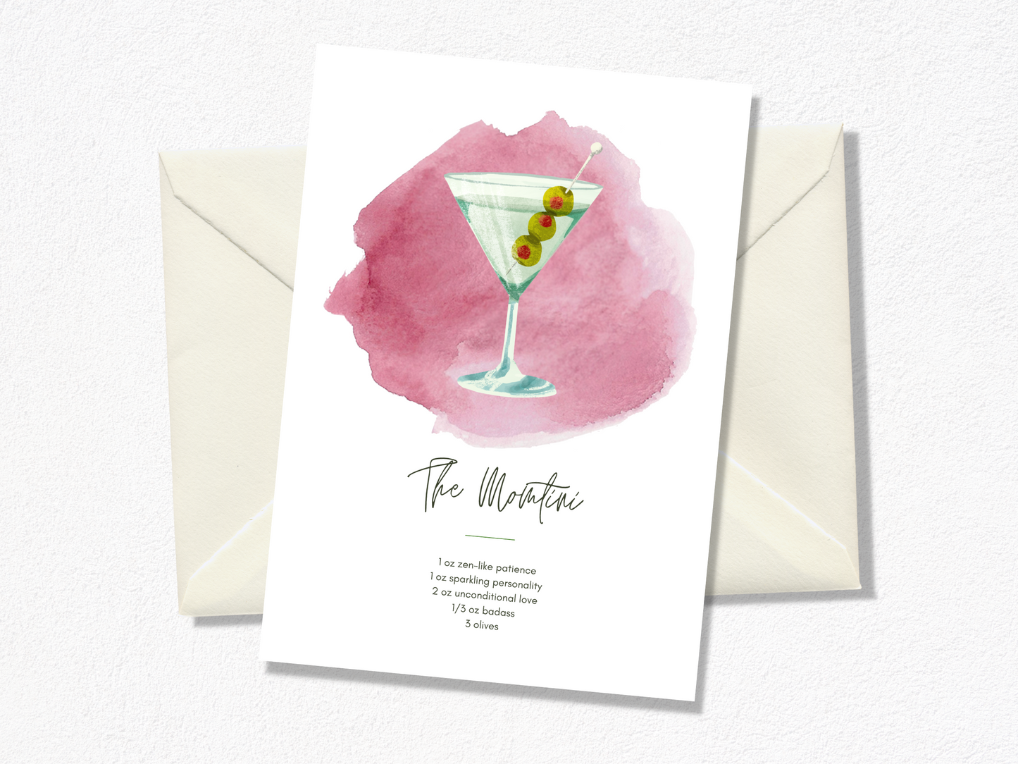 Martini Recipe - Gift Set