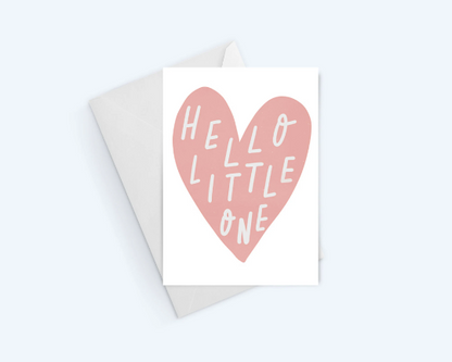 Baby Shower Cards: Hello Little One