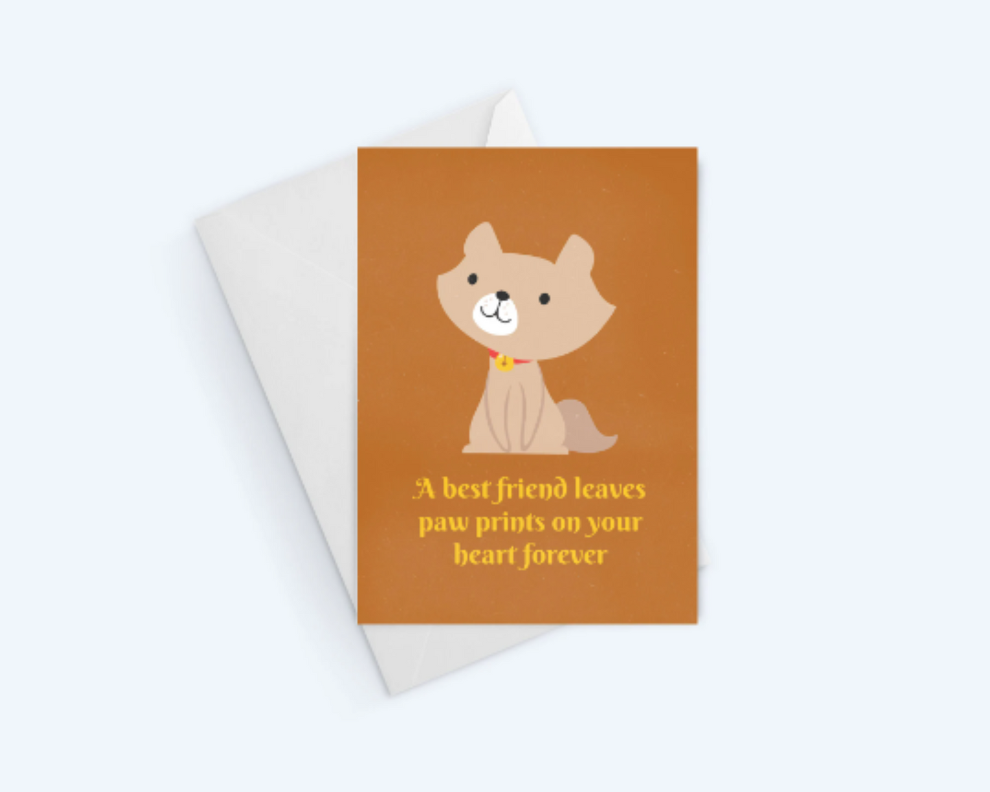 Pet Sympathy Greeting Card: Pet Loss Card