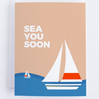 Sea You Soon - Thinking Of You Greeting Card