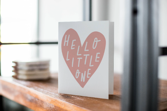 Baby Shower Cards: Hello Little One