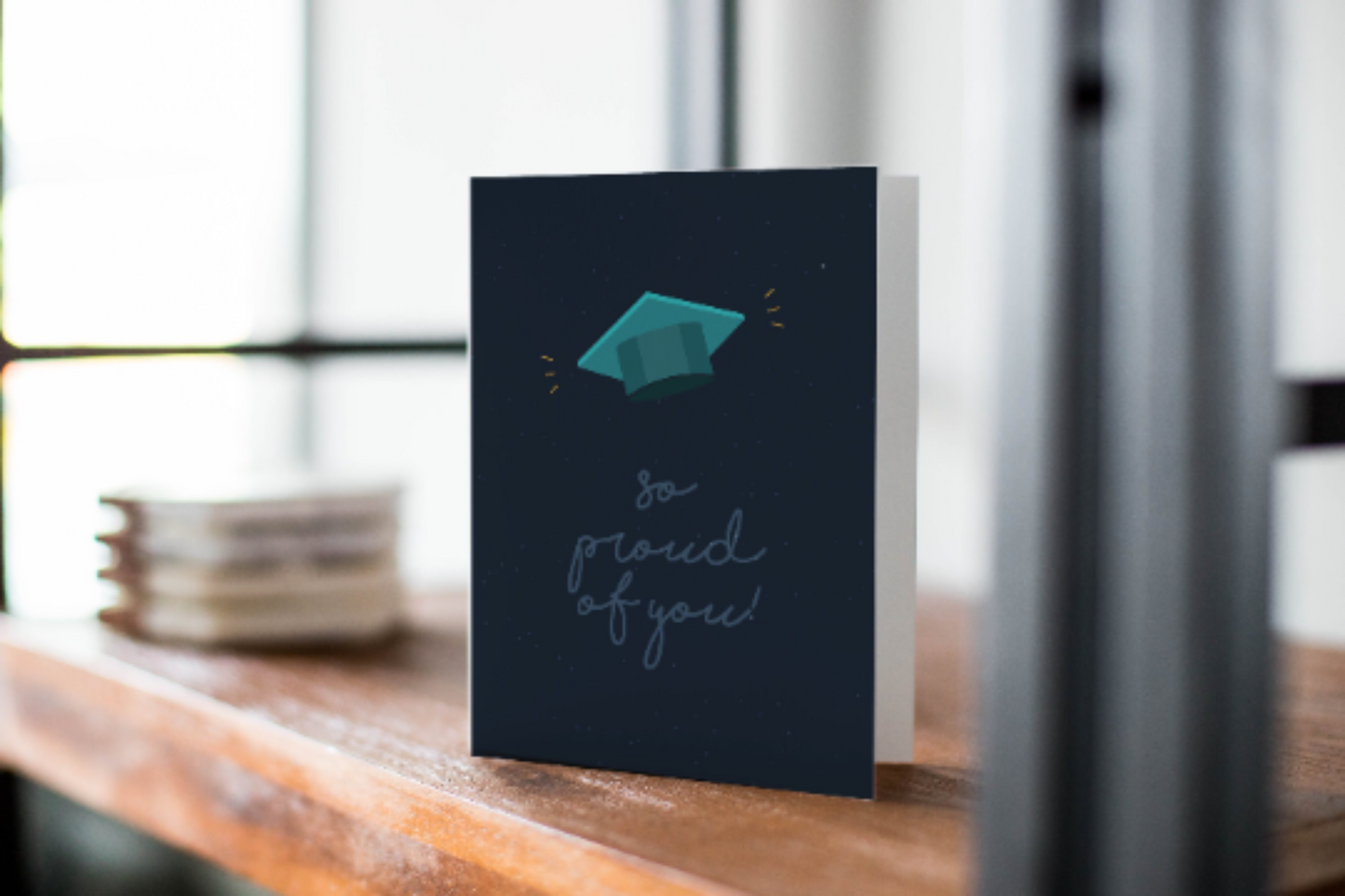 So Proud of You! Graduation Greeting Card