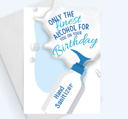 Happy Birthday Greeting Card - Pandemic Birthday Greeting Card - Funny Birthday Card