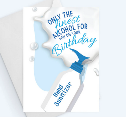 Happy Birthday Greeting Card - Pandemic Birthday Greeting Card - Funny Birthday Card