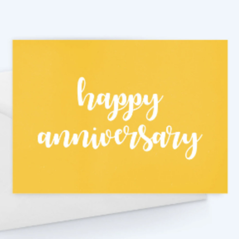 Happy Anniversary Greeting Card