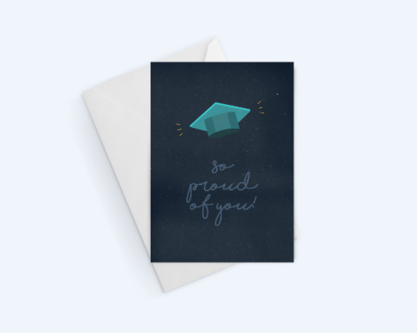 So Proud of You! Graduation Greeting Card