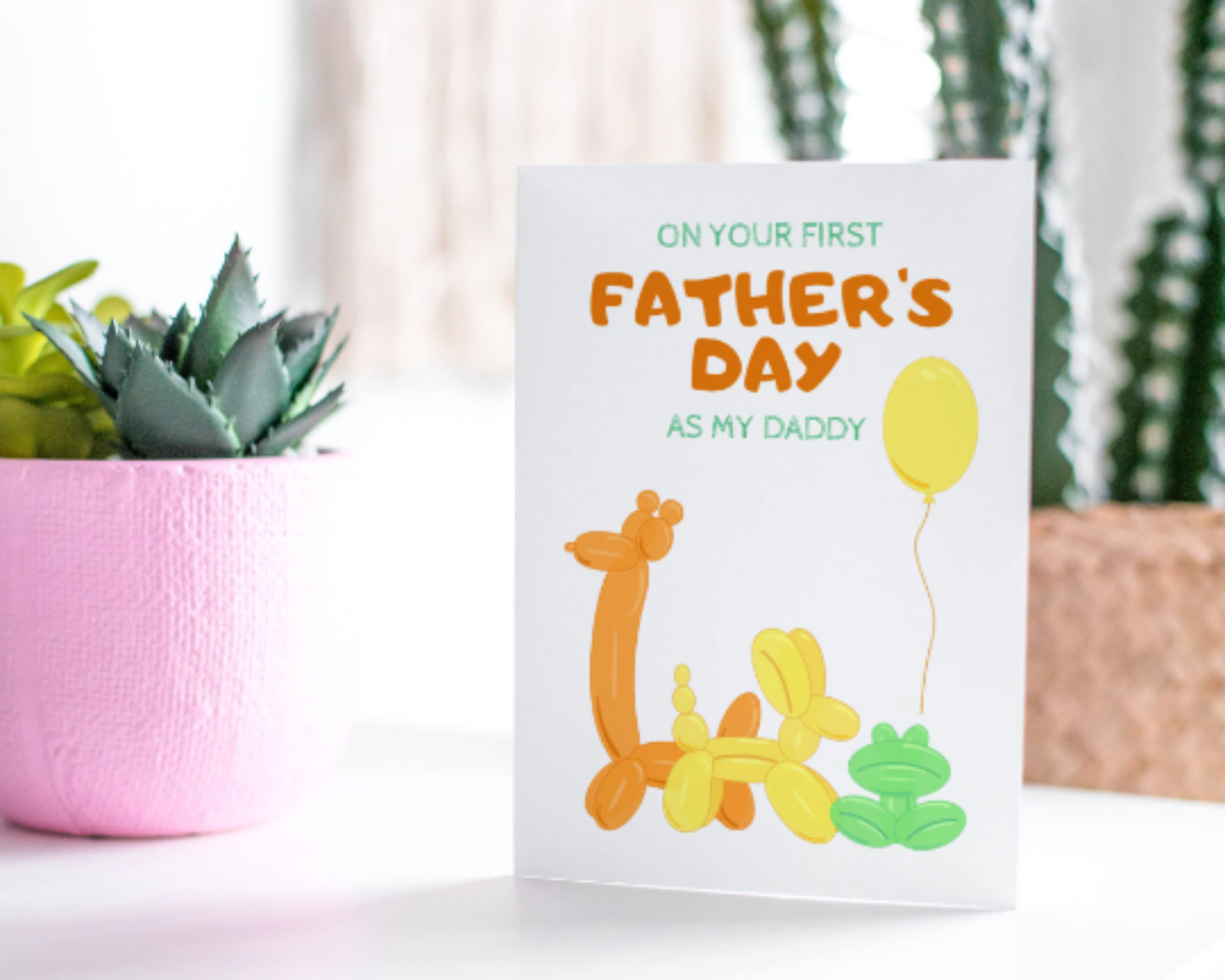 On Your First Father's Day As My Daddy - Father's Day Greeting Card