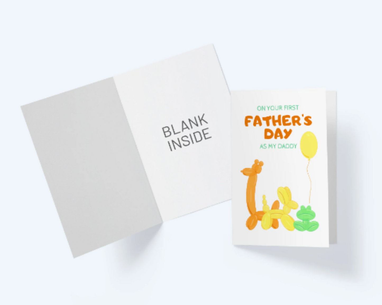 On Your First Father's Day As My Daddy - Father's Day Greeting Card