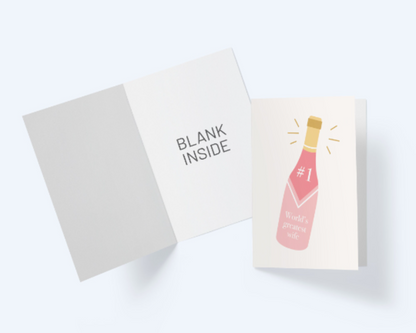 World's Greatest Wife - Love And Romance Greeting Card